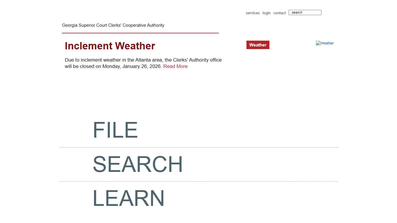 Georgia Clerks Authority Georgia Clerk of Courts GSCCCA